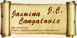Jasmina Čangalović vizit kartica